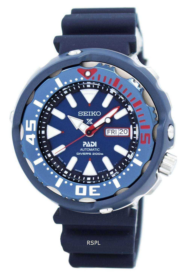 Orologio da uomo Seiko Prospex PADI Automatic Diver da 200 M Giappone Made SRPA83 SRPA83J1 SRPA83J