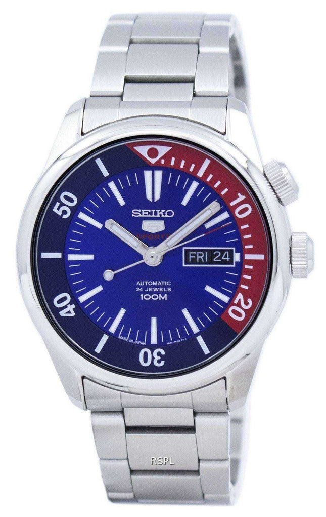 Orologio da uomo Seiko 5 Sports Automatic Japan Made SRPB25 SRPB25J1 SRPB25J