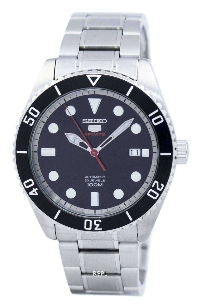 Orologio da uomo Seiko 5 Sports Automatic SRPB91 SRPB91K1 SRPB91K