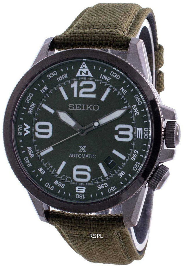 Orologio da uomo Seiko Prospex Automatic Field Compass SRPC33 SRPC33J1 SRPC33J 100M