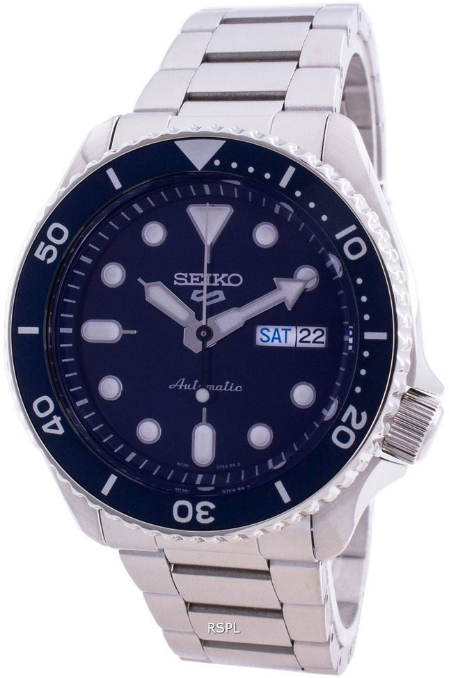 Orologio da uomo Seiko 5 Sports Style automatico SRPD51 SRPD51K1 SRPD51K 100M ricondizionato