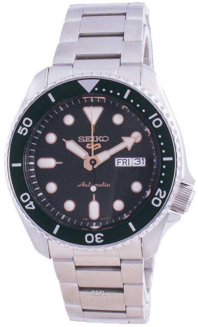 Orologio da uomo automatico Seiko 5 Sports Style SRPD63 SRPD63K1 SRPD63K 100M