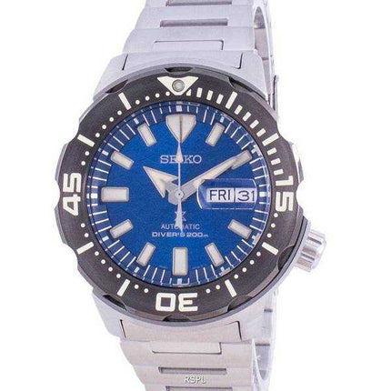 Seiko Prospex Save The Ocean Special Edition Diver&#39;s Automatic SRPE09 SRPE09K1 SRPE09K 200M Orologio da uomo