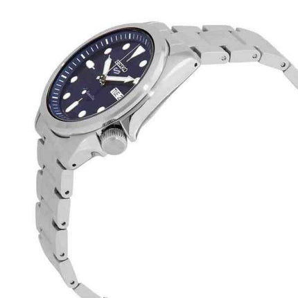 Orologio da uomo automatico Seiko 5 con quadrante blu SRPE53 SRPE53K1 SRPE53K 100M