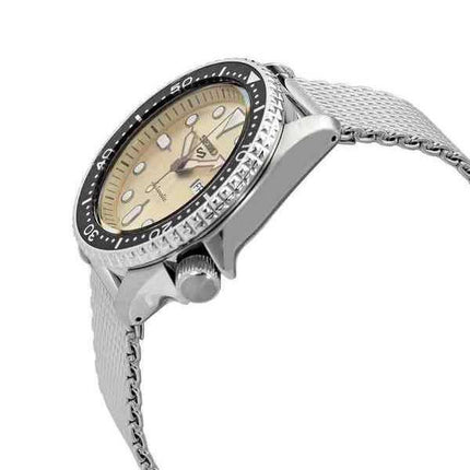 Orologio da uomo automatico Seiko 5 con quadrante sportivo in maglia di acciaio inossidabile SRPE75 SRPE75K1 SRPE75K 100M