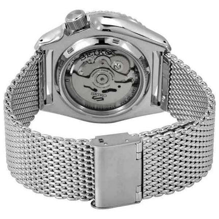 Orologio da uomo automatico Seiko 5 con quadrante sportivo in maglia di acciaio inossidabile SRPE75 SRPE75K1 SRPE75K 100M
