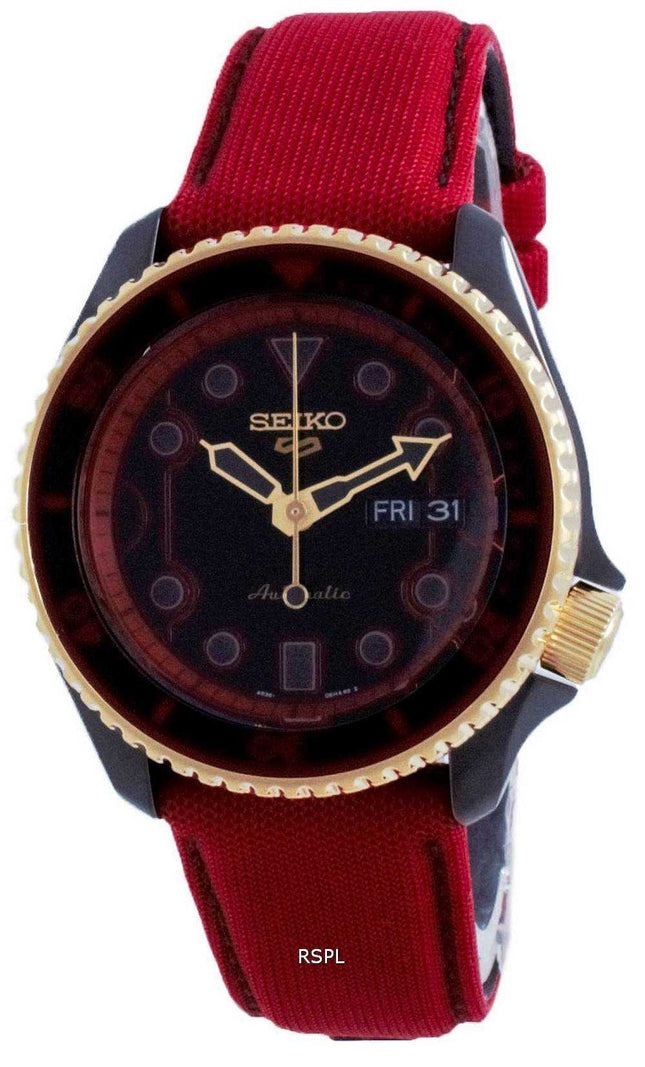 Orologio da uomo Seiko 5 Sports Street Fighter KEN Limited Edition SRPF20 SRPF20K1 SRPF20K 100M automatico