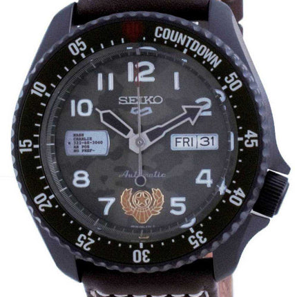 Orologio da uomo Seiko 5 Sports Street Fighter Guile Limited Edition SRPF21 SRPF21K1 SRPF21K 100M automatico