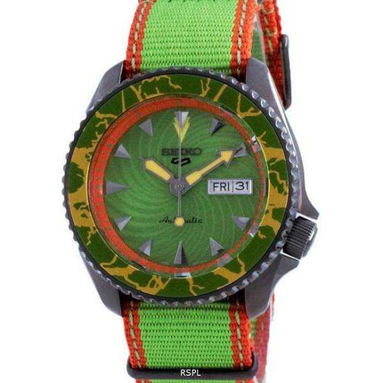 Seiko 5 Sports Street Fighter Blanka Limited Edition Automatic SRPF23 SRPF23K1 SRPF23K 100M Orologio da uomo