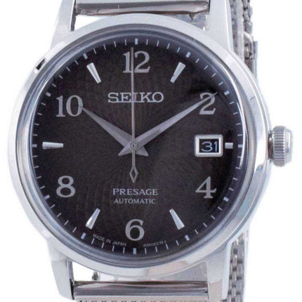 Orologio da uomo Seiko Presage Cocktail Time nero russo automatico SRPF39 SRPF39J1 SRPF39J