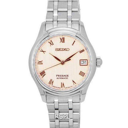 Orologio da donna Seiko Presage con quadrante color crema automatico SRPF47 SRPF47J1 SRPF47J