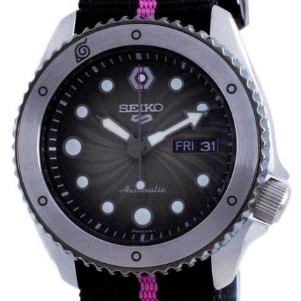 Orologio da uomo automatico Seiko 5 Sports Boruto Uzumaki in edizione limitata SRPF65 SRPF65K1 SRPF65K 100M