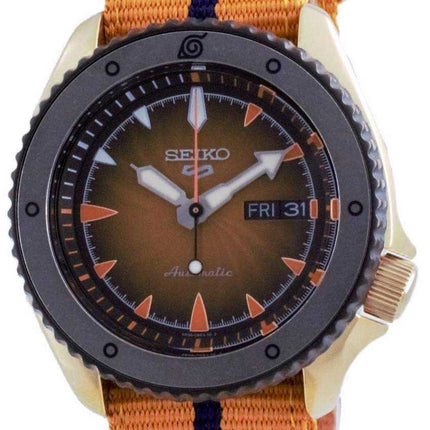 Orologio da uomo automatico Seiko 5 Sports Naruto Uzumaki in edizione limitata SRPF70 SRPF70K1 SRPF70K 100M