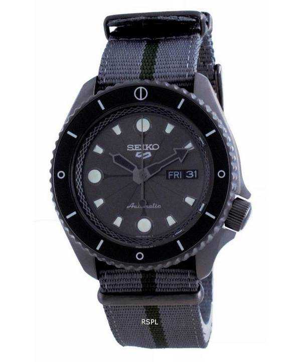 Seiko 5 Sports Shikamaru Nara Orologio da uomo automatico SRPF75 SRPF75K1 SRPF75K 100M in edizione limitata