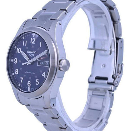 Orologio da uomo Seiko 5 Sports Field con quadrante blu, automatico, SRPG29 SRPG29K1 SRPG29K, 100 m, ricondizionato