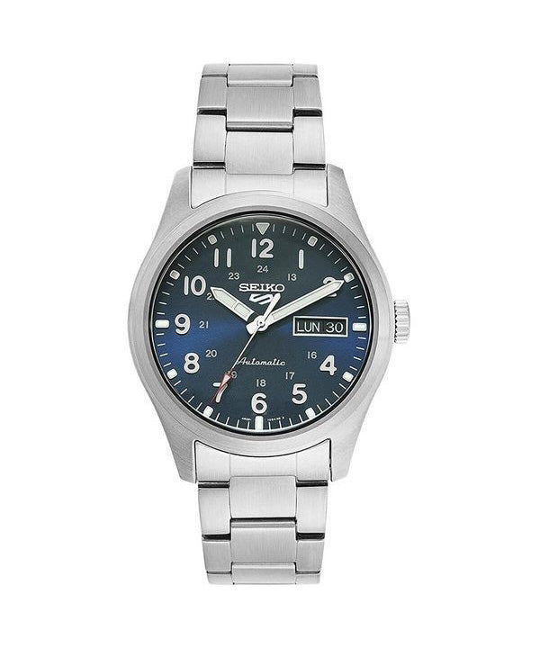 Orologio da uomo Seiko 5 Sports Field con quadrante blu, automatico, SRPG29 SRPG29K1 SRPG29K, 100 m, ricondizionato