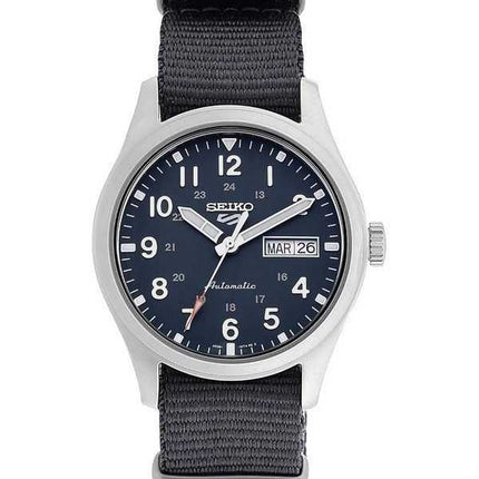 Orologio da uomo Seiko 5 Sports Field quadrante grigio automatico SRPG31 SRPG31K1 SRPG31K 100M