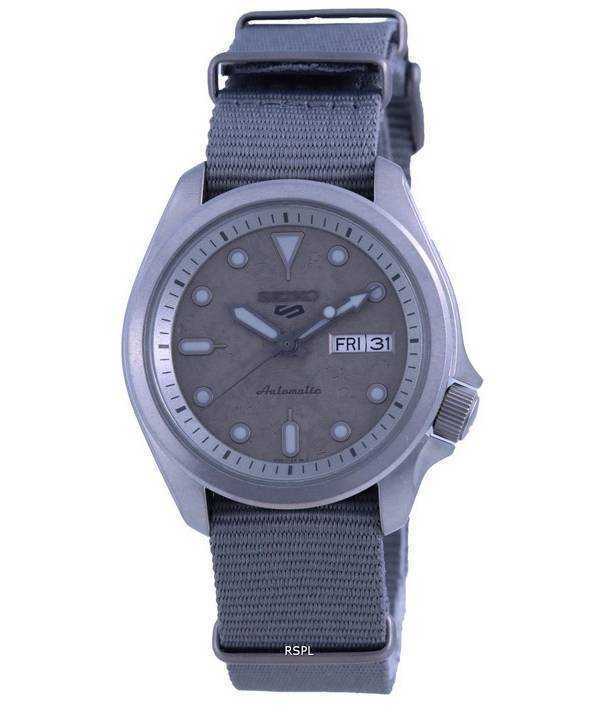 Orologio da uomo Seiko 5 Sports Cement Automatic SRPG63 SRPG63K1 SRPG63K 100M ricondizionato