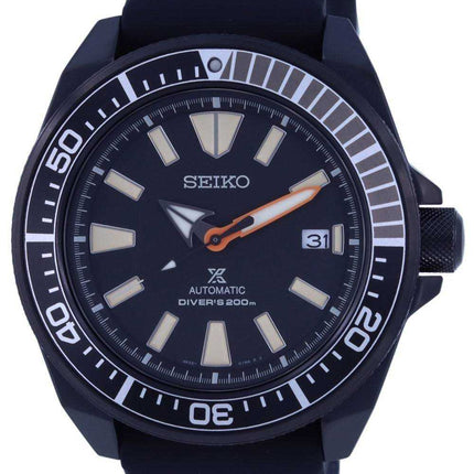 Orologio da uomo Seiko Prospex Samurai Black Series Limited Edition Automatic Diver's SRPH11 SRPH11K1 SRPH11K 200M