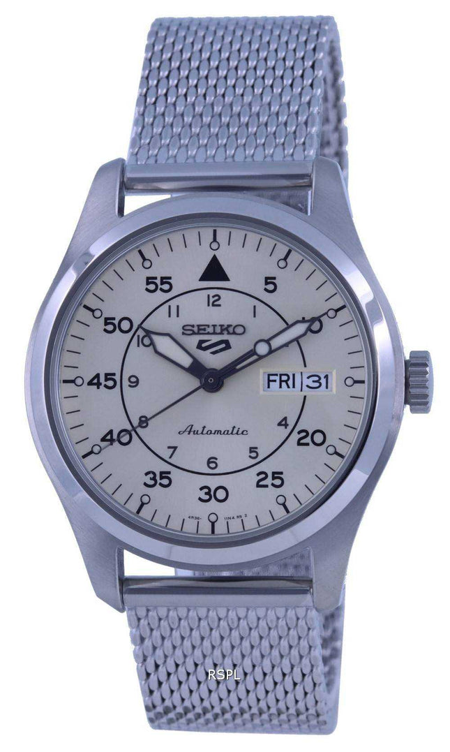 Orologio da uomo Seiko 5 Sports Military Flieger automatico SRPH21 SRPH21K1 SRPH21K 100M