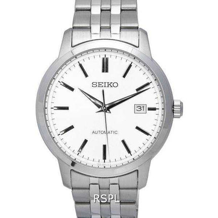 Seiko Discover More Orologio da uomo automatico con quadrante argento in acciaio inossidabile SRPH85 SRPH85K1 SRPH85K 100M