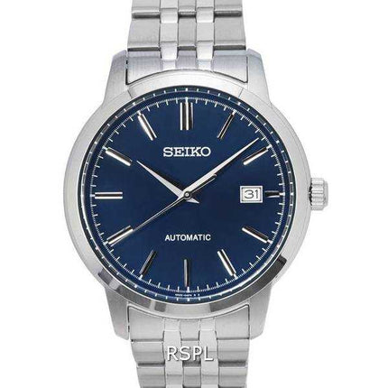 Seiko Discover More Orologio da uomo automatico con quadrante blu in acciaio inossidabile SRPH87 SRPH87K1 SRPH87K 100M