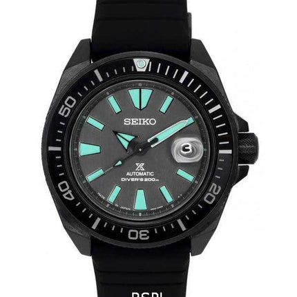 Seiko Prospex Samurai Black Series Limited Edition Automatic Diver's SRPH97 SRPH97J1 SRPH97J 200M Orologio da uomo