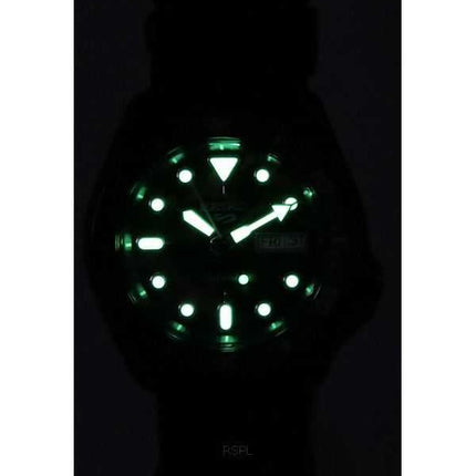 Orologio da uomo Seiko 5 Sports SKX Street Style cinturino in nylon quadrante mimetico automatico SRPJ37K1 100M