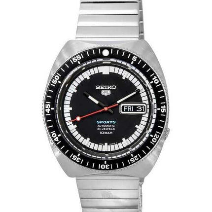 Orologio da uomo Seiko 5 Sports SKX 55th Anniversary edizione limitata quadrante nero 24 gioielli automatico SRPK17K1 100M