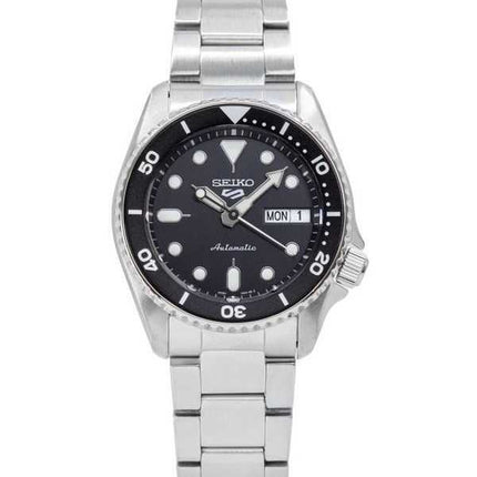 Orologio da uomo Seiko 5 Sports SKX Style Midi quadrante nero automatico SRPK29K1 100M