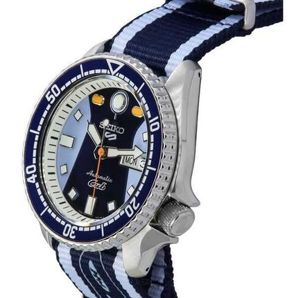 Orologio da uomo Seiko 5 Sports SKX Sense Style Honda Super Cub edizione limitata quadrante blu automatico SRPK37K1 100M