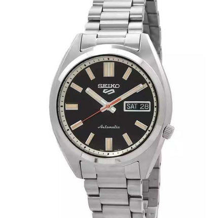 Orologio da uomo Seiko 5 Sports SNXS Series in acciaio inossidabile con quadrante nero profondo e automatico SRPK89K1 100M