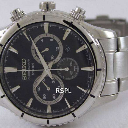 Orologio da uomo Seiko Chronograph Quartz 100M SRW035P1 SRW035P