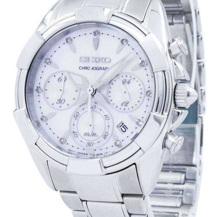 Orologio da donna Seiko Chronograph Quartz SRW807 SRW807P1 SRW807P