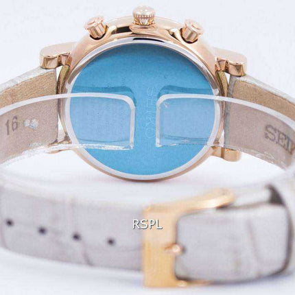 Seiko Chronograph Quartz Crystals SRW834 SRW834P1 SRW834P Orologio da donna