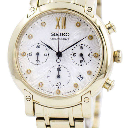 Seiko Chronograph Quartz Crystals SRW836 SRW836P1 SRW836P Orologio da donna