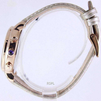 Cinturino in pelle di vitello con cronografo al quarzo Seiko SRW872 SRW872P1 SRW872P
