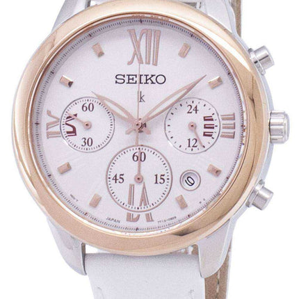 Seiko Lukia Chronograph Quartz SRWZ84 SRWZ84P1 SRWZ84P Orologio da donna