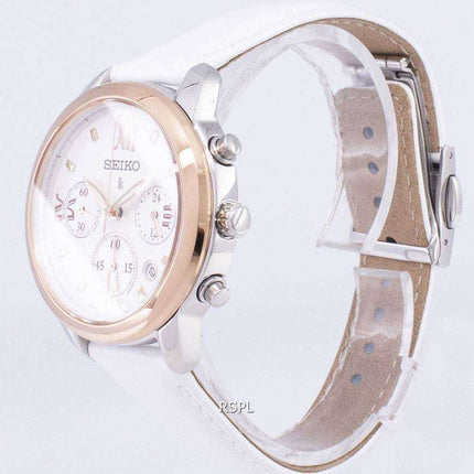 Seiko Lukia Chronograph Quartz SRWZ84 SRWZ84P1 SRWZ84P Orologio da donna