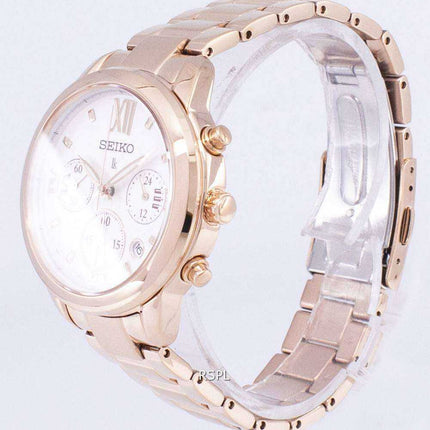 Seiko Lukia Cronografo al quarzo SRWZ88 SRWZ88P1 SRWZ88P Orologio da donna