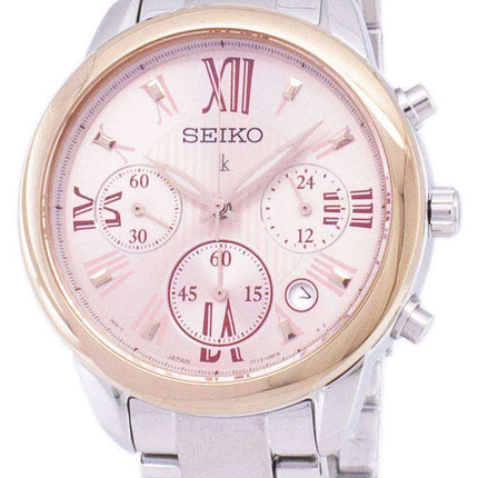 Seiko Lukia Chronograph Quartz SRWZ90 SRWZ90P1 SRWZ90P Orologio da donna