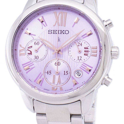 Seiko Lukia Chronograph Quartz SRWZ97 SRWZ97P1 SRWZ97P Orologio da donna