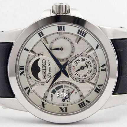 Orologio da uomo Seiko Premier Kinetic Direct Drive Moon Phase SRX011P2