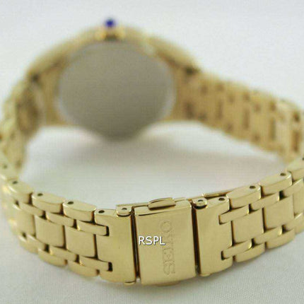 Orologio da donna Seiko Gold Tone Quartz SRZ384P