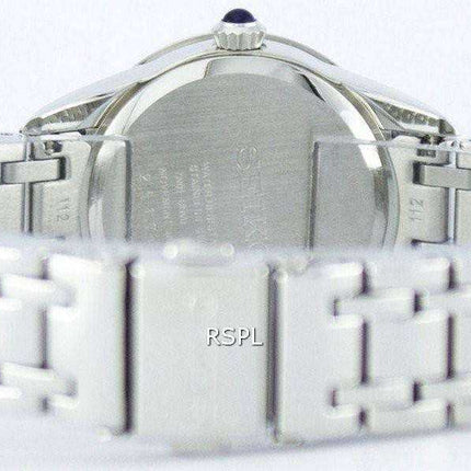 Seiko Quartz Swarovski Crystals SRZ385 SRZ385P1 SRZ385P Orologio da donna