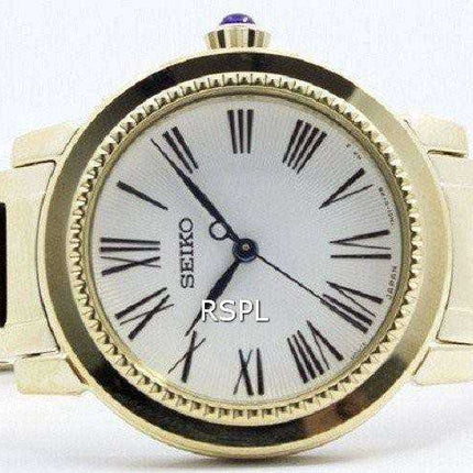 Orologio da donna al quarzo Seiko con cassa in oro, cabochon SRZ450 SRZ450P1 SRZ450P