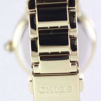 Seiko Quartz Swarovski Crystal Gold Plated SRZ454P1 SRZ454P Orologio da donna