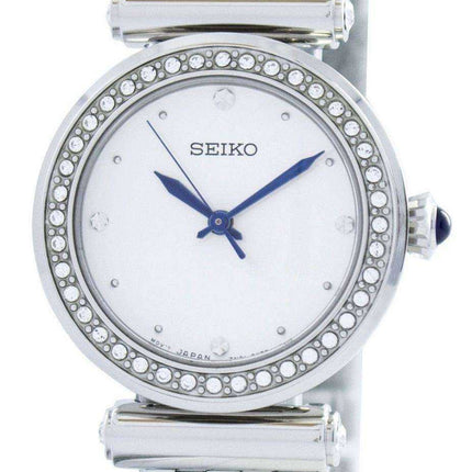 Seiko Quartz 44 Swarovski Crystals SRZ465 SRZ465P1 SRZ465P Orologio da donna