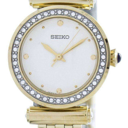 Seiko Quartz 44 Swarovski Crystals SRZ468 SRZ468P1 SRZ468P Orologio da donna