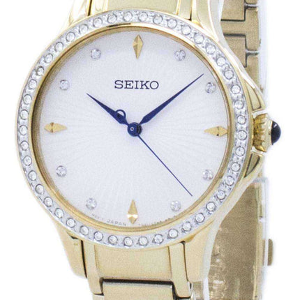 Seiko Quartz Diamond Accent SRZ488 SRZ488P1 SRZ488P Orologio da donna
